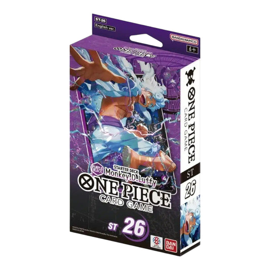 ONE PIECE STARTER DECK ST26 MONKEY D. LUFFY GEAR 5 (INGLÉS) ST-26