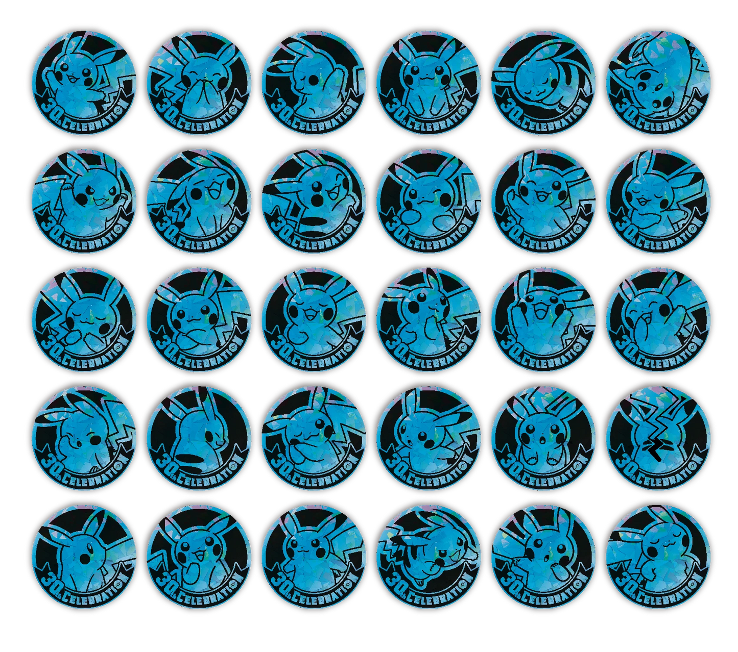 POKEMON 30 ANIVERSARIO CELEBRACIONES COIN SET (CHINO)