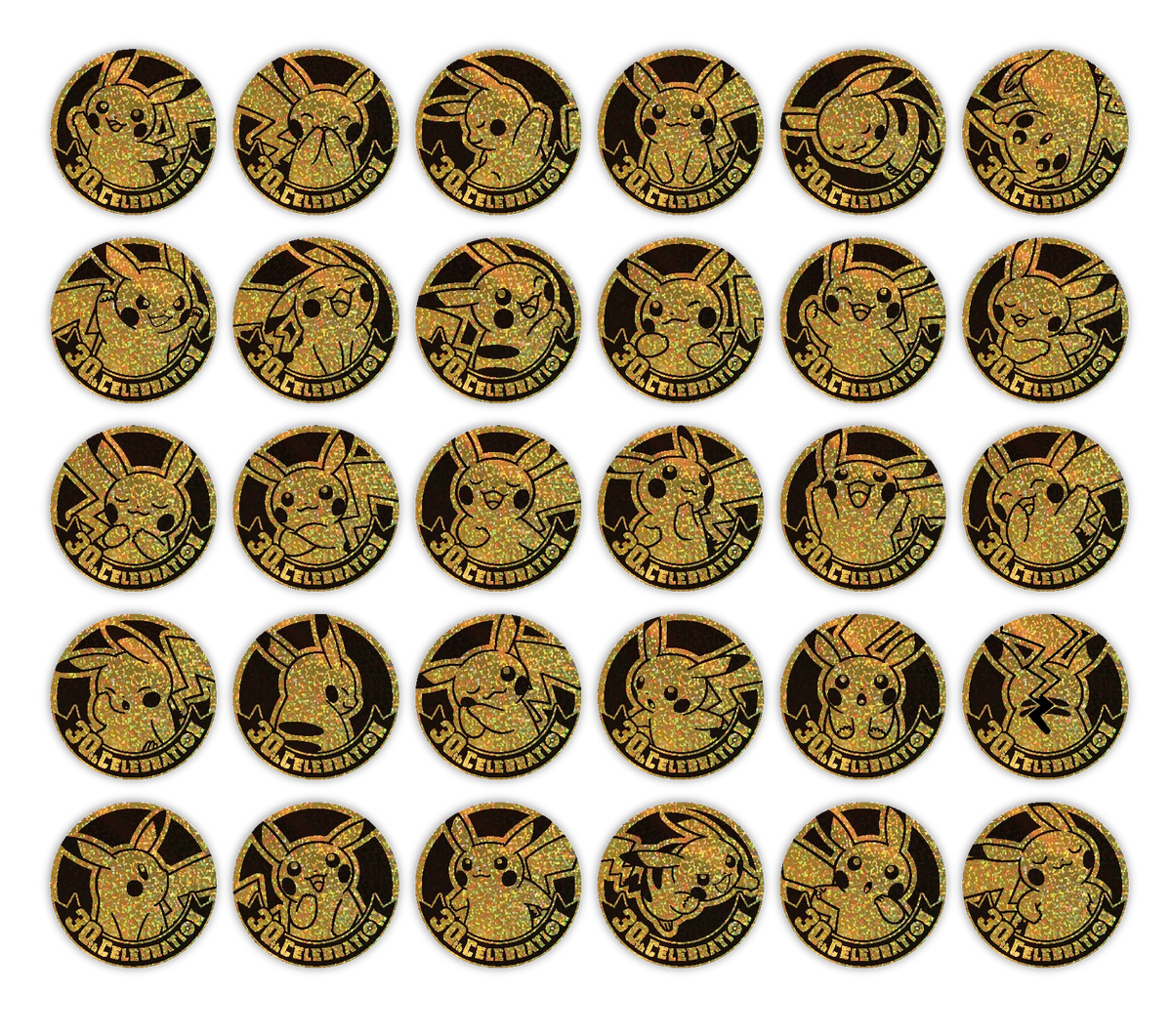 POKEMON 30 ANIVERSARIO CELEBRACIONES COIN SET (CHINO)