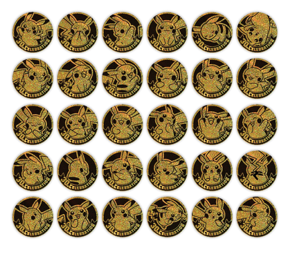POKEMON 30 ANIVERSARIO CELEBRACIONES COIN SET (CHINO)