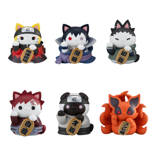 BLIND BOX NARUTO SHIPPUDEN MEGA CAT PROJECT NYARUTO - Maneki Neko Fortune: Uzumaki Naruto & Friends
