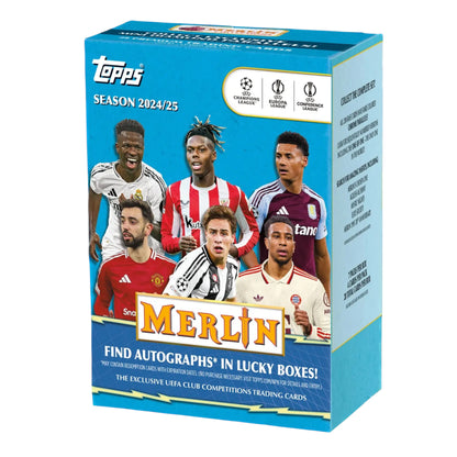 CAJA MERLIN TOPPS CHROME VALUE BOX UEFA 2024/2025