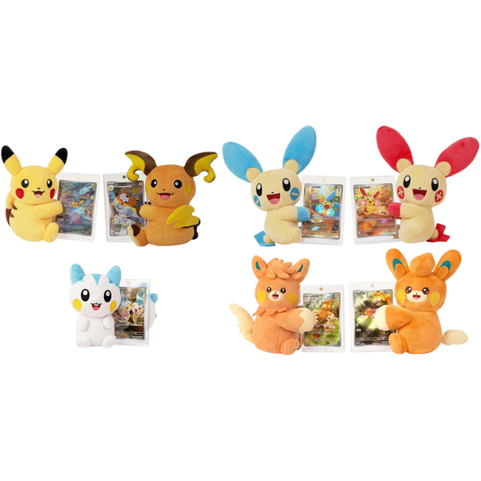 POKEMON ELECTRIC PLUSH DISPLAY GIFT BOX - CHINO