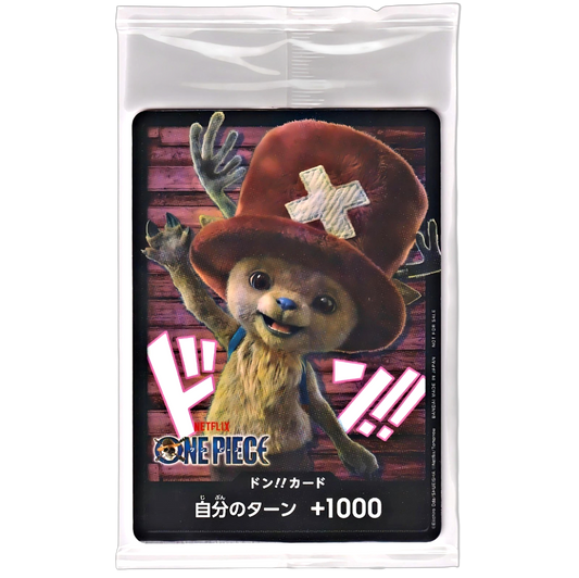 CARTA ONE PIECE TONNY CHOPPER NETFLIX LIVE PROMO JAPONÉS