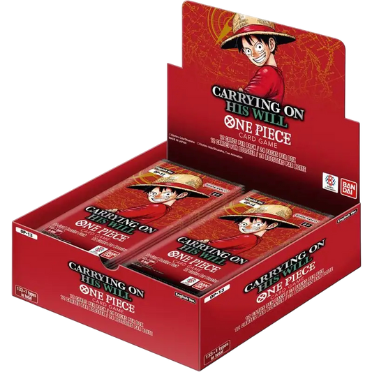 CAJA ONE PIECE OP13 - CARRYING ON HIS WILL (INGLÉS)