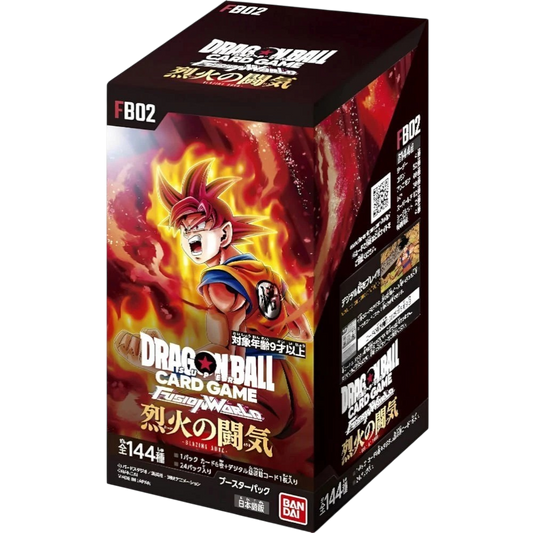 DRAGON BALL FUSION WORLD FB02 BLAZING AURA - CAJA JAPONÉS