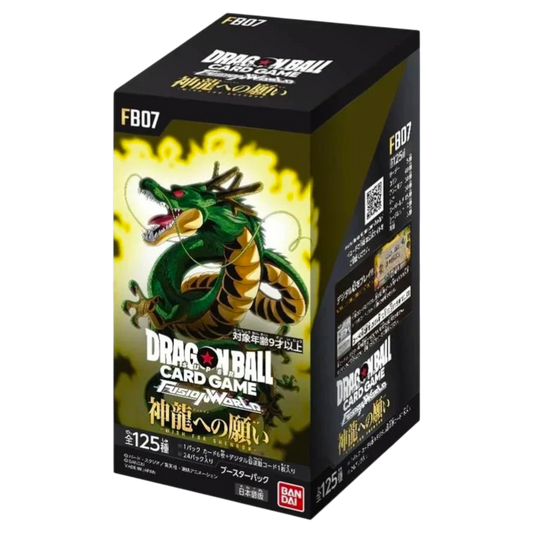 DRAGON BALL FUSION WORLD FB07 WISH FOR SHENRON - CAJA JAPONÉS