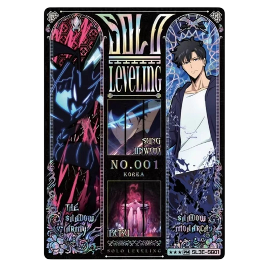 BOOSTER BOX SOLO LEVELING VOL 3 COLLECT CARD MAPNIVERSE SL3E (COREANO)