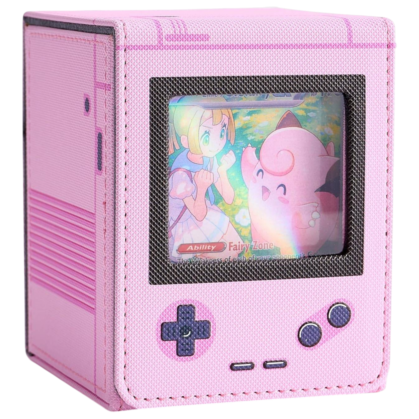 STORAGE BOX ESTILO GAME BOY ROSA