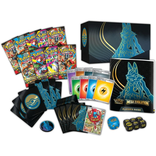 ETB POKEMON MEGA EVOLUCIONES LUCARIO SV11 - ELITE TRAINER BOX (ESPAÑOL)