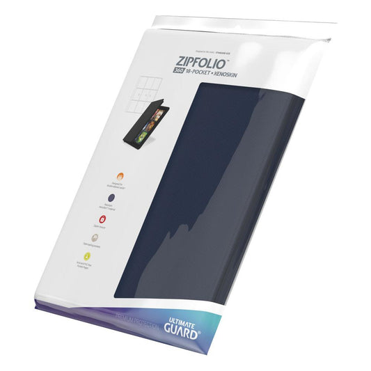 Album cartas TCG Album cartas TCG Ultimate Guard Zipfolio 360 - 18-Pocket XenoSkin Azul