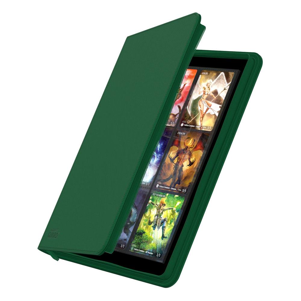 Album cartas TCG Ultimate Guard Zipfolio 360 - 18-Pocket XenoSkin Verde