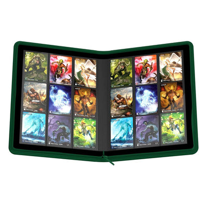 Album cartas TCG Ultimate Guard Zipfolio 360 - 18-Pocket XenoSkin Verde