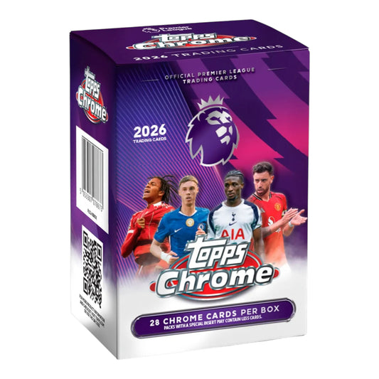CAJA PREMIER LEAGUE TOPPS CHROME VALUE BOX 2026