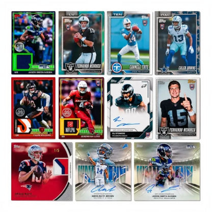 NFL FLAGSHIP FOOTBALL VALUE BOX 2026 TOPPS