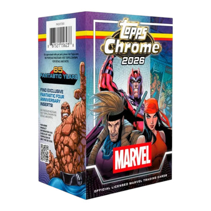 MARVEL COMICS VALUE BOX 2026 TOPPS CHROME