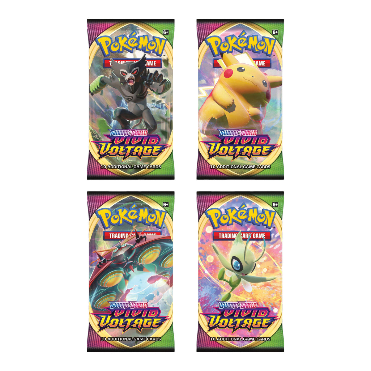 BOOSTER POKEMON VIVID VOLTAGE - SOBRE INGLÉS