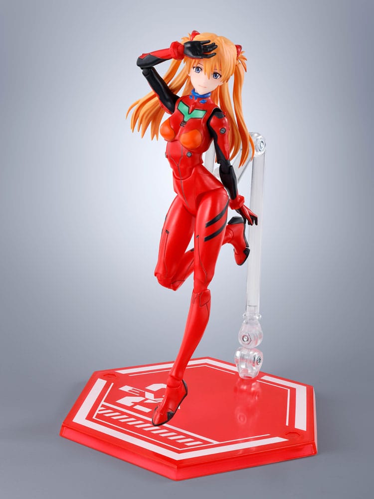 FIGURA ASUKA SHIKIGAMI LANGLEY NEON GENESIS EVANGELION TAMASHII NATIONS - BANDAI SH FIGUARTS