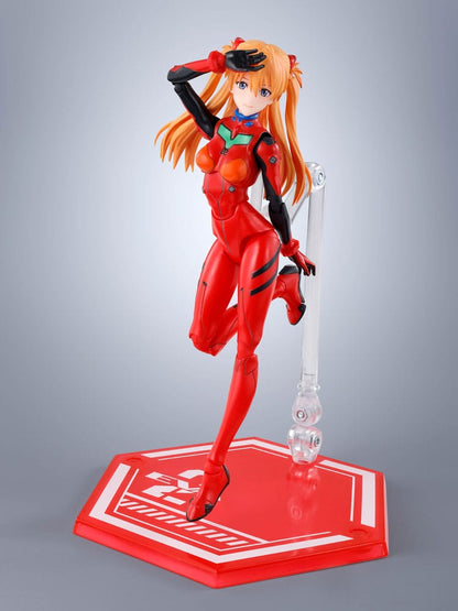 FIGURA ASUKA SHIKIGAMI LANGLEY NEON GENESIS EVANGELION TAMASHII NATIONS - BANDAI SH FIGUARTS