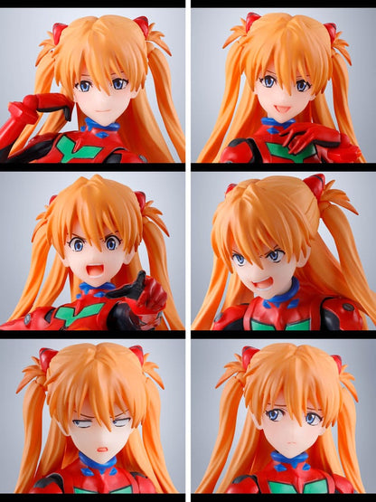 FIGURA ASUKA SHIKIGAMI LANGLEY NEON GENESIS EVANGELION TAMASHII NATIONS - BANDAI SH FIGUARTS