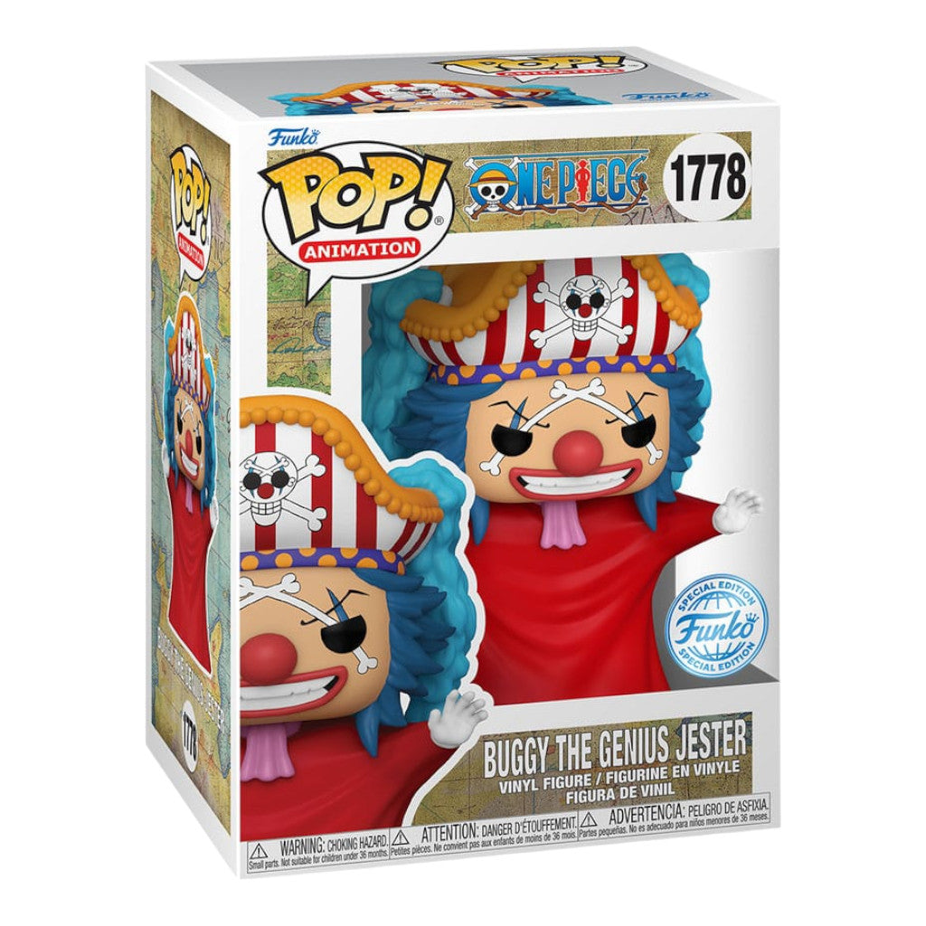 FUNKO POP ONE PIECE BUGGY THE GENIUS JESTER (POST TIME-SKIP) #1778