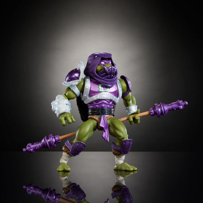 FIGURA DONATELLO TURTLES OF GRAYSKULL MASTERS OF THE UNIVERSE ORIGINS WAVE 5