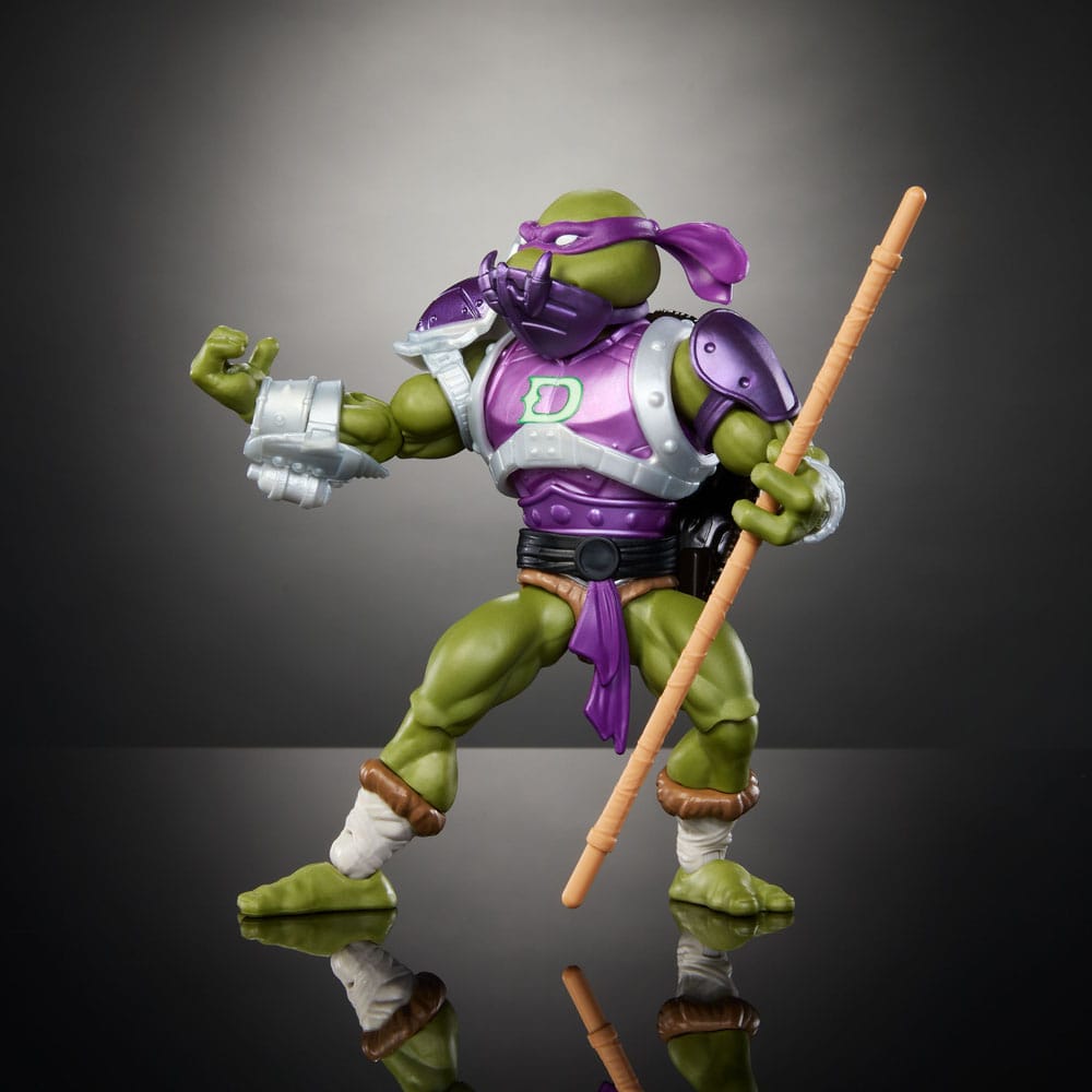 FIGURA DONATELLO TURTLES OF GRAYSKULL MASTERS OF THE UNIVERSE ORIGINS WAVE 5