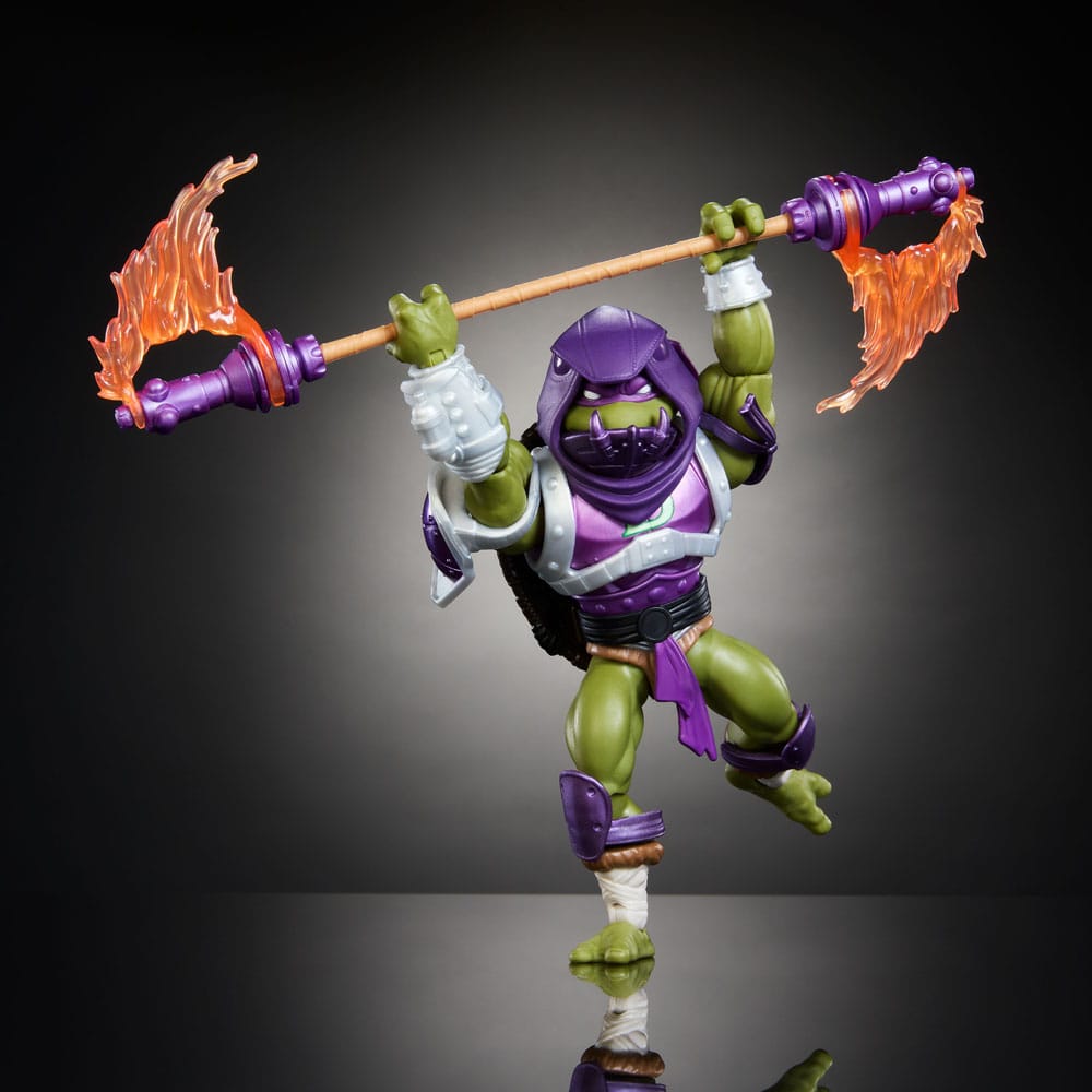 FIGURA DONATELLO TURTLES OF GRAYSKULL MASTERS OF THE UNIVERSE ORIGINS WAVE 5