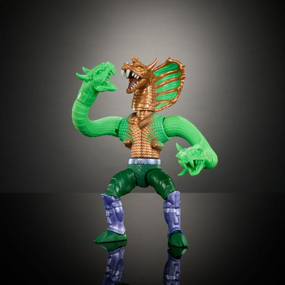 FIGURA KING HISS TURTLES OF GRAYSKULL MASTERS OF THE UNIVERSE ORIGINS DELUXE