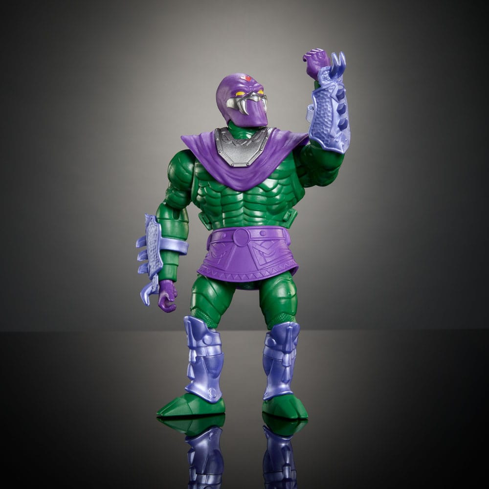 FIGURA KING HISS TURTLES OF GRAYSKULL MASTERS OF THE UNIVERSE ORIGINS DELUXE