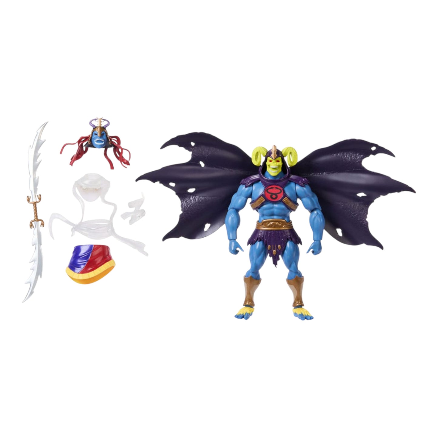 FIGURA SKELL-RA THUNDERCATS X MASTERS OF THE UNIVERSE DELUXE