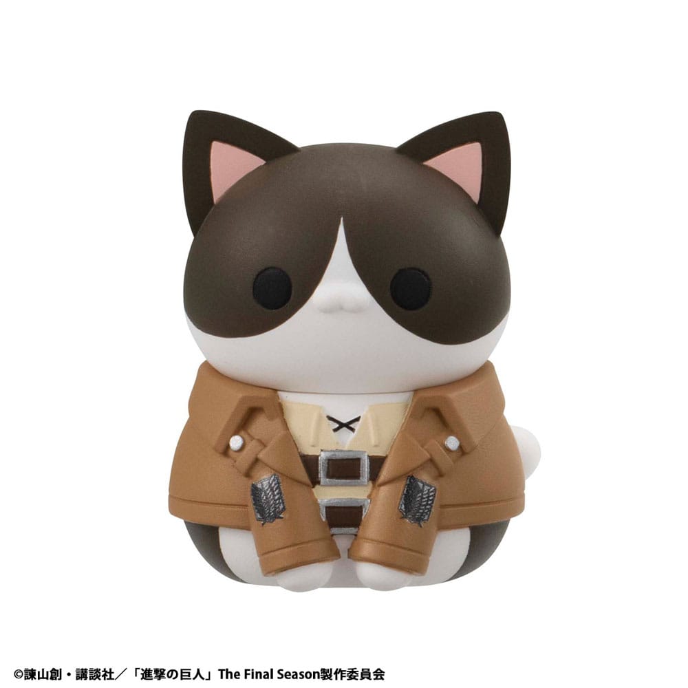 BLIND BOX MEGA CAT PROJECT ATTACK ON TITAN - TINYAN Gathering Scout Regiment danyan! (3CM)