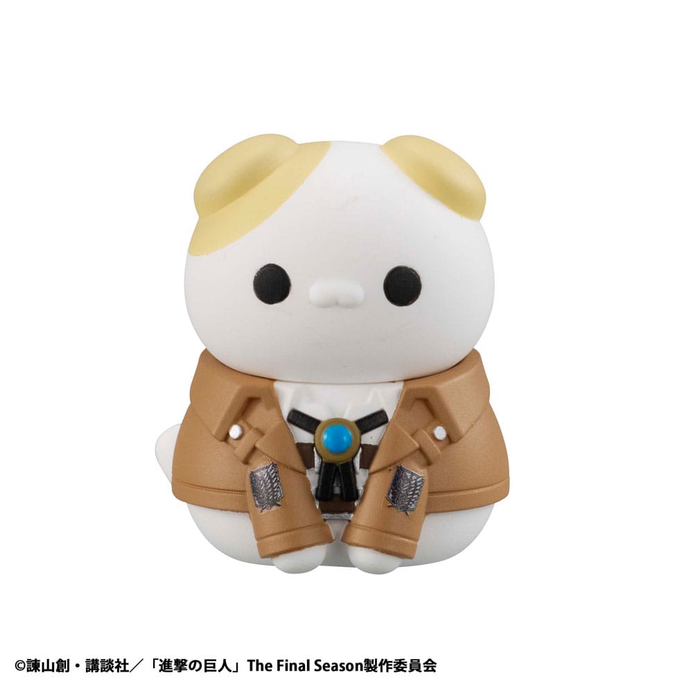 BLIND BOX MEGA CAT PROJECT ATTACK ON TITAN - TINYAN Gathering Scout Regiment danyan! (3CM)