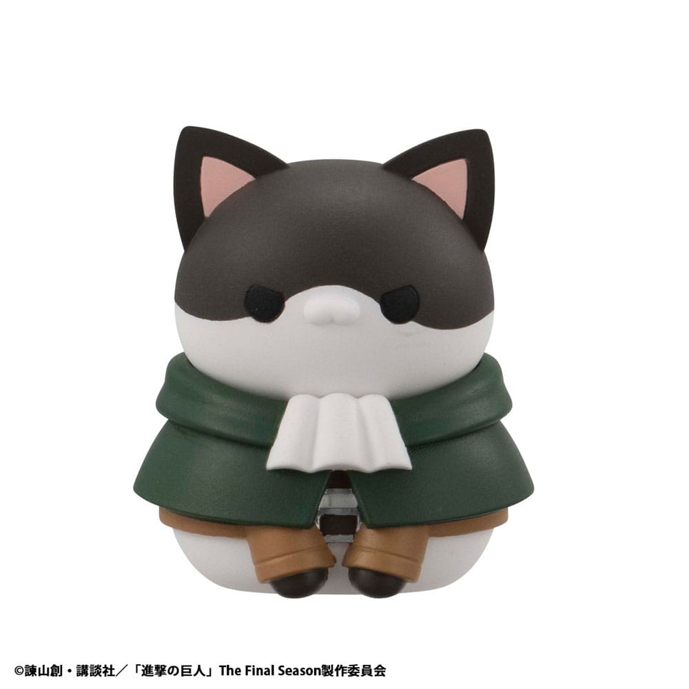 BLIND BOX MEGA CAT PROJECT ATTACK ON TITAN - TINYAN Gathering Scout Regiment danyan! (3CM)