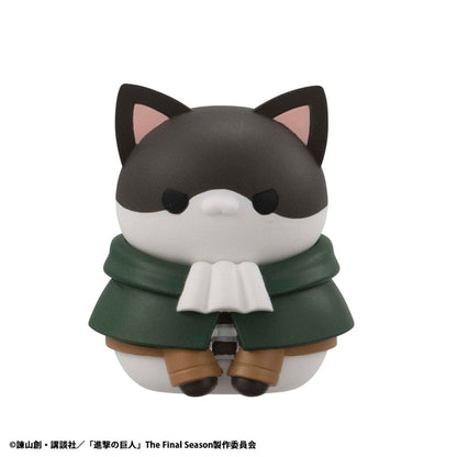 BLIND BOX MEGA CAT PROJECT ATTACK ON TITAN - TINYAN Gathering Scout Regiment danyan! (3CM)