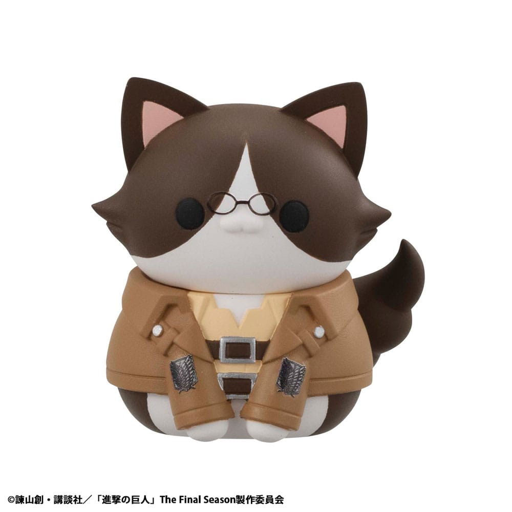 BLIND BOX MEGA CAT PROJECT ATTACK ON TITAN - TINYAN Gathering Scout Regiment danyan! (3CM)