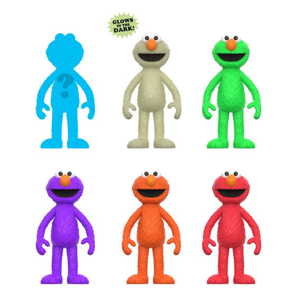 BLIND BOX SESAME STREET ELMO REACTION 10 CM - SUPER7 WAVE 4