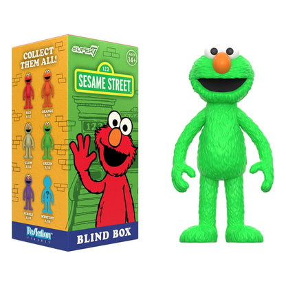 BLIND BOX SESAME STREET ELMO REACTION 10 CM - SUPER7 WAVE 4