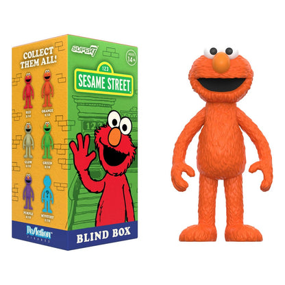 BLIND BOX SESAME STREET ELMO REACTION 10 CM - SUPER7 WAVE 4