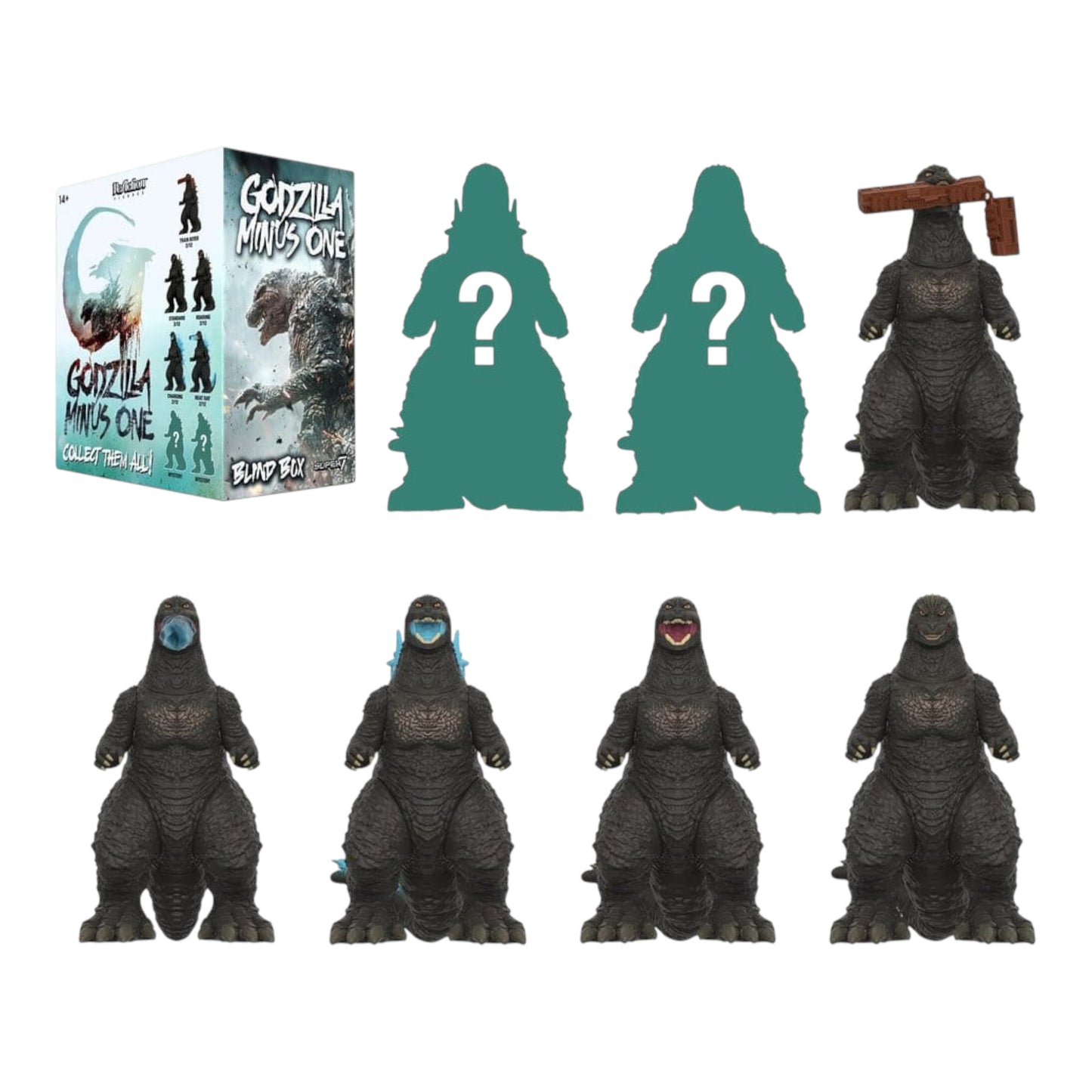 BLIND BOX GODZILLA TOHO MINUS ONE - SUPER7 WAVE 8