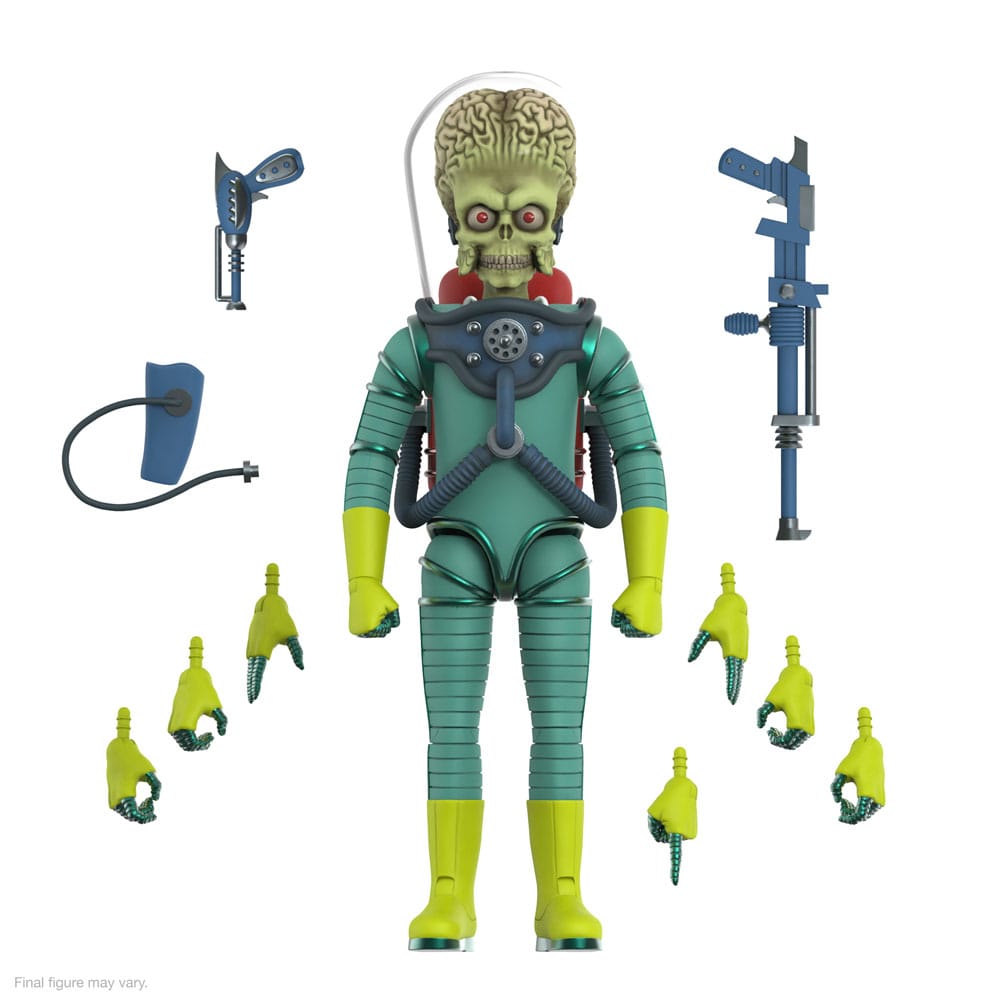 MARS ATTACKS FIGURA ULTIMATES MARTIAN WAVE 1 SUPER7