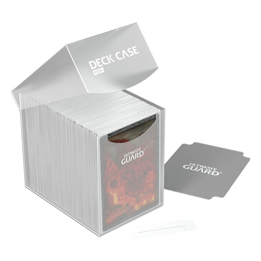 DECK CASE 133+ CAJA DE CARTAS TAMAÑO ESTÁNDAR TRANSPARENTE - ULTIMATE GUARD